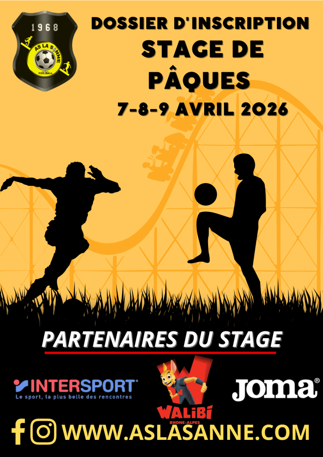 Stage de Pâques 2026